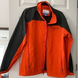 Columbia orange/grey jacket